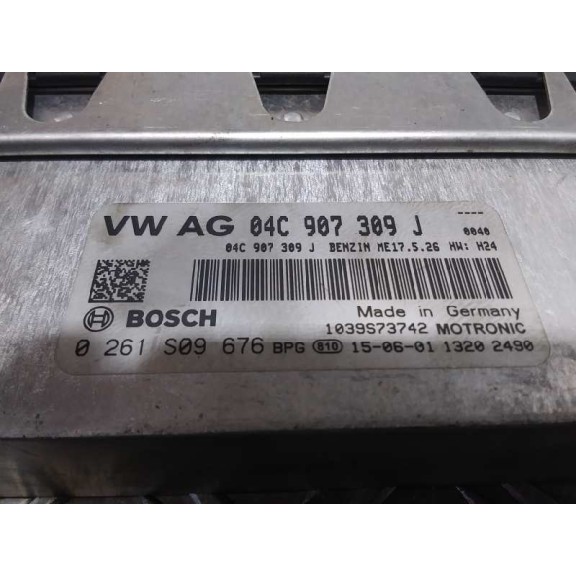 Recambio de centralita motor uce para seat ibiza (6p1) reference plus referencia OEM IAM 04C907309J 0261S09676 