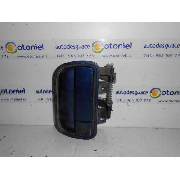 Recambio de maneta exterior porton para peugeot 806 stdt referencia OEM IAM 1478370077 AZUL 