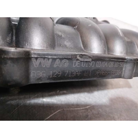 Recambio de colector admision para audi a3 (8p) 2.0 tdi attraction quattro referencia OEM IAM 03G129713AF  