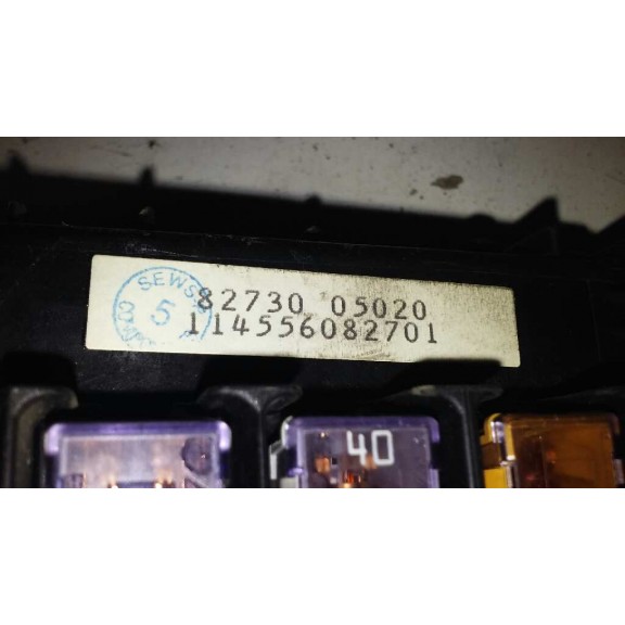 Recambio de caja reles / fusibles para toyota avensis berlina (t 22) 1.6 luna (4-ptas.) referencia OEM IAM 8273005020  