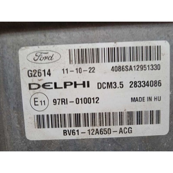 Recambio de centralita motor uce para ford c-max trend referencia OEM IAM 8V6112A650ACG  