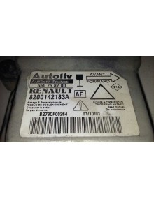 Recambio de centralita airbag para renault laguna ii (bg0) 1.8 cat referencia OEM IAM 8200142183A   2