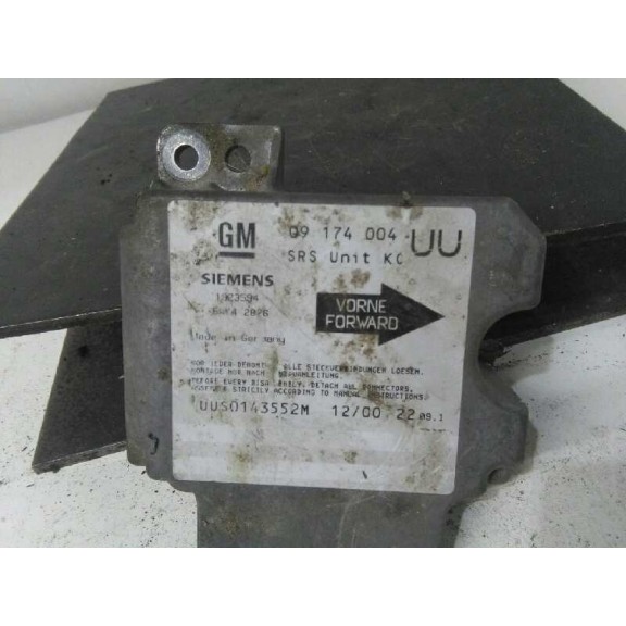 Recambio de centralita airbag para opel astra g caravan comfort referencia OEM IAM   