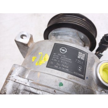 Recambio de compresor aire acondicionado para opel astra k (b16) 1.2 turbo (68) referencia OEM IAM 39217351  