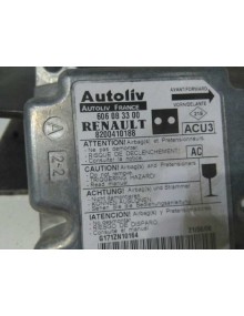 Recambio de centralita airbag para renault kangoo (f/kc0) authentique referencia OEM IAM    2