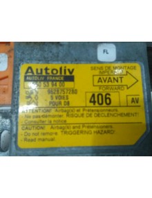 Recambio de centralita airbag para peugeot 406 berlina (s1/s2) sv referencia OEM IAM    2