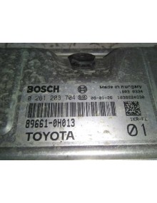 Recambio de centralita motor uce para toyota aygo (kgb/wnb) básico referencia OEM IAM 896610H013 896610H013 0261208704 2
