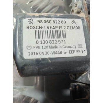 Recambio de elevalunas trasero izquierdo para peugeot 2008 (--.2013) active referencia OEM IAM 9806082280 9806082280 6 PINES