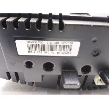 Recambio de cuadro instrumentos para mercedes-benz clase c (w203) sportcoupe c 220 cdi (la) (203.708) referencia OEM IAM a203540