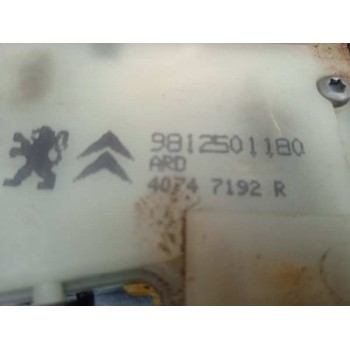 Recambio de cerradura puerta trasera derecha para peugeot 2008 (--.2013) style referencia OEM IAM 9812501180 9812501180 5 PINS