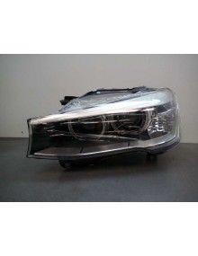 Recambio de faro izquierdo para bmw serie x4 (g02) referencia OEM IAM 63117401131 NUEVO 2016- 2