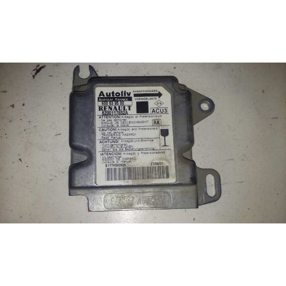 Recambio de centralita airbag para renault scenic (ja..) 1.9 dci authentique referencia OEM IAM 8200117652A  