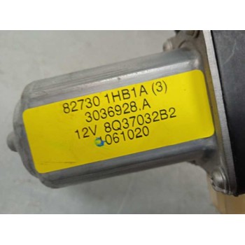 Recambio de elevalunas trasero izquierdo para nissan note acenta referencia OEM IAM 827013VV0A 827301HB1A 2 PINS