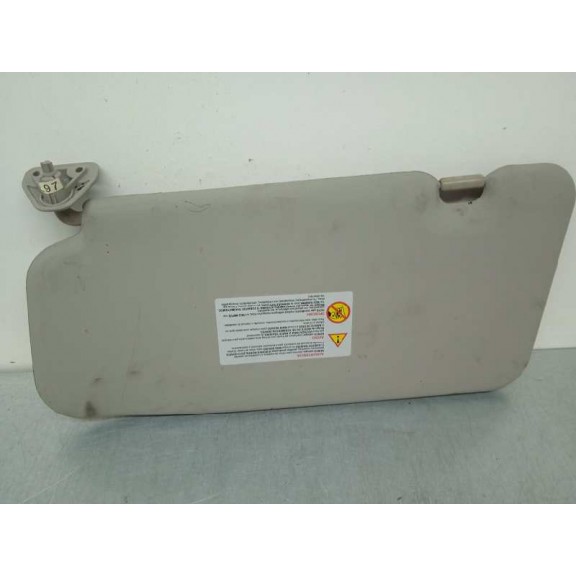 Recambio de parasol derecho para nissan x-trail (t30) titanium referencia OEM IAM 964212W105 GRIS 