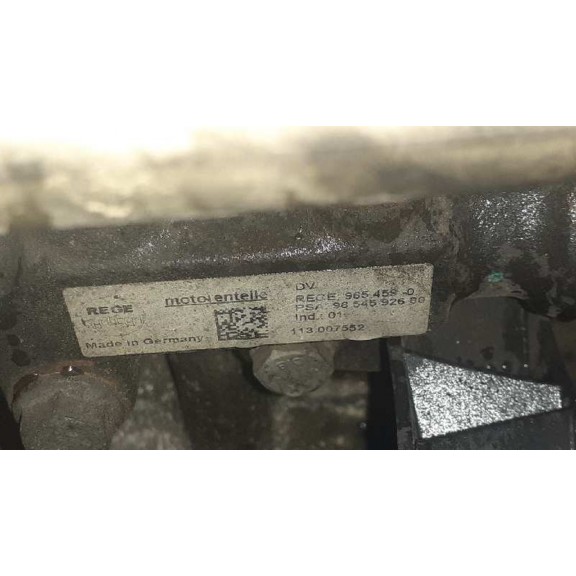 Recambio de motor completo para citroën berlingo station wagon x referencia OEM IAM 9HX M 