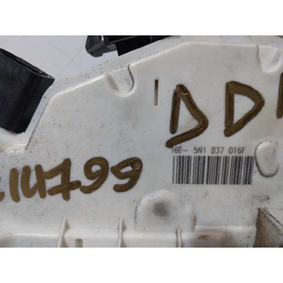 Recambio de cerradura puerta delantera derecha para seat ibiza (6p1) reference plus referencia OEM IAM 5N1837016F  