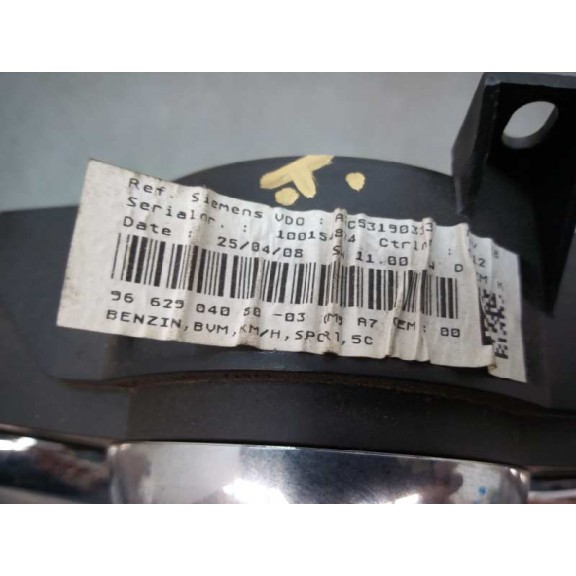 Recambio de cuadro instrumentos para peugeot 207 premium referencia OEM IAM A2C5319033 9662504080 