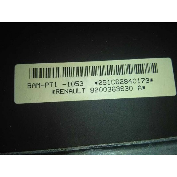 Recambio de airbag delantero izquierdo para renault clio iii authentique referencia OEM IAM 8200363630  