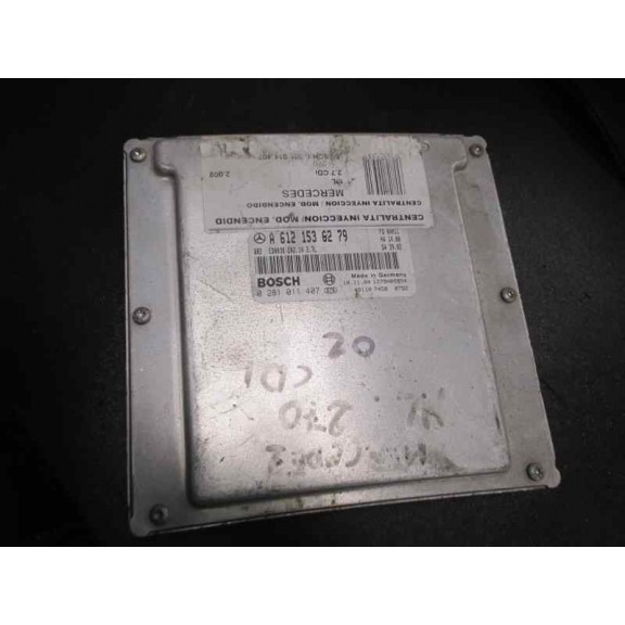 Recambio de centralita motor uce para mercedes-benz clase m (w163) referencia OEM IAM A6121536279 2.7 CDI 