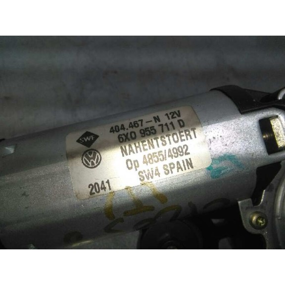 Recambio de motor limpia trasero para seat arosa (6h1) select referencia OEM IAM 6X0955711D  6X0955711D