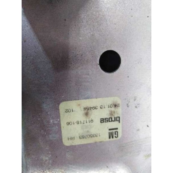 Recambio de elevalunas trasero derecho para opel astra j lim. excellence referencia OEM IAM 910280103 ELECTRICO 5P