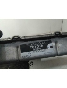 Recambio de intercooler para toyota corolla verso (r1) 2.2 turbodiesel cat referencia OEM IAM JD1271002220   2