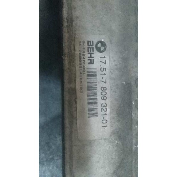 Recambio de intercooler para bmw x5 (e70) 3.0d referencia OEM IAM 1751780932101 7809321 