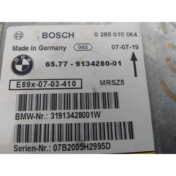 Recambio de centralita airbag para bmw serie 3 berlina (e90) 320d referencia OEM IAM 31913428001W 913428001 0285010064