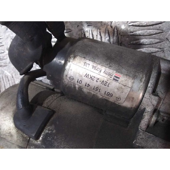 Recambio de motor arranque para ssangyong rodius xdi referencia OEM IAM 6611514101 6611514101 6611513701