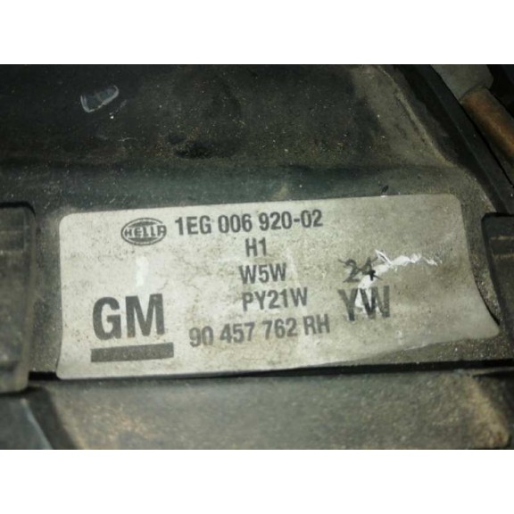 Recambio de faro derecho para opel omega b básico berlina referencia OEM IAM 90457762  