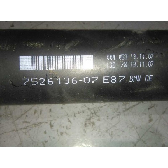 Recambio de transmision central para bmw serie 1 berlina (e81/e87) 118d referencia OEM IAM 752613607  86 CM