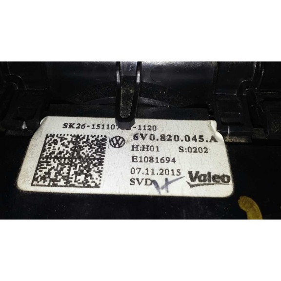 Recambio de mando climatizador para skoda fabia ambition referencia OEM IAM 6V0820045A  
