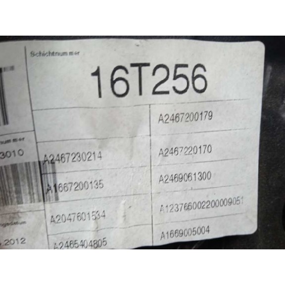 Recambio de elevalunas delantero izquierdo para mercedes-benz clase b (w246) b 180 cdi be (246.200) referencia OEM IAM A24672302