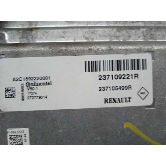 Recambio de centralita motor uce para dacia sandero stepway referencia OEM IAM 237109221R A2C692220001 237105499R