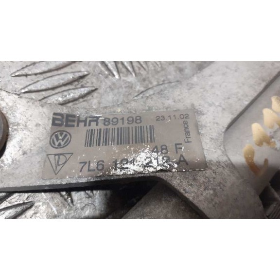 Recambio de radiador aceite para volkswagen touareg (7la) tdi v10 referencia OEM IAM 7L6121212A  