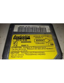 Recambio de centralita airbag para peugeot 206 berlina xr referencia OEM IAM 9636894080   2