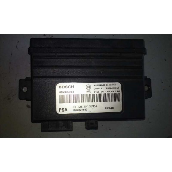 Recambio de modulo electronico para peugeot 308 premium referencia OEM IAM 02630042049663821680 CENTRALITA PARKING 