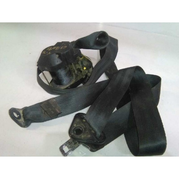 Recambio de cinturon seguridad trasero izquierdo para citroën berlingo 1.9 diesel referencia OEM IAM  NEGRO 