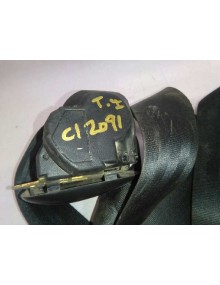 Recambio de cinturon seguridad trasero izquierdo para citroën berlingo 1.9 diesel referencia OEM IAM  NEGRO  2