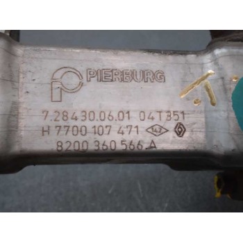 Recambio de enfriador egr para renault scenic ii 1.9 dci diesel referencia OEM IAM 50006603 8200360666A 