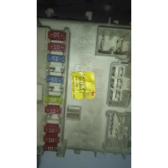 Recambio de caja reles / fusibles para nissan almera (n16/e) acenta referencia OEM IAM 243505M310 243505M310 