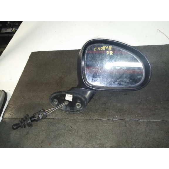 Recambio de retrovisor derecho para chevrolet matiz sx referencia OEM IAM  MANUAL NEGRO