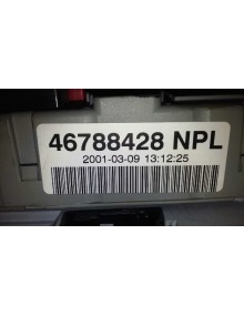 Recambio de caja reles / fusibles para fiat punto berlina (188) 1.2 8v referencia OEM IAM 46788428NPL   2