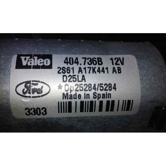 Recambio de motor limpia trasero para ford fiesta (cbk) ambiente referencia OEM IAM 2S61A17K441AB  