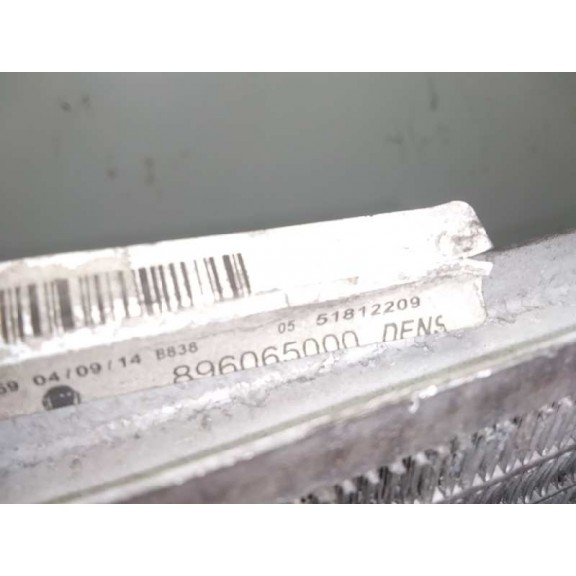Recambio de radiador agua para fiat doblo 1.3 16v jtd cat referencia OEM IAM 896065000 51812209 