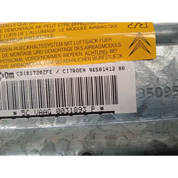 Recambio de airbag delantero izquierdo para citroën c5 berlina attraction referencia OEM IAM 9650141200 INFERIOR DE RODILLA