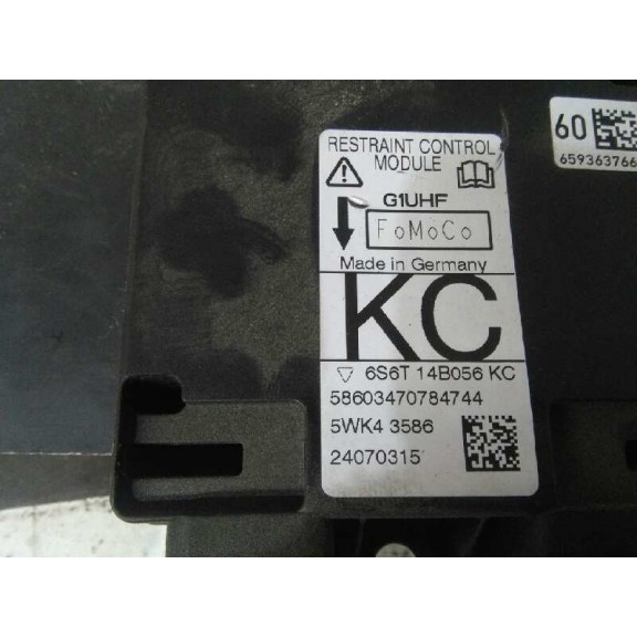Recambio de centralita airbag para ford fiesta (cbk) ambiente referencia OEM IAM   