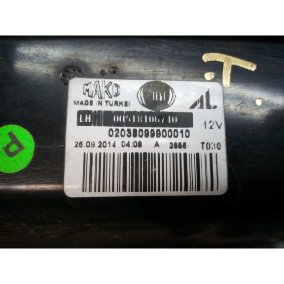 Recambio de piloto trasero izquierdo para fiat doblo 1.3 16v jtd cat referencia OEM IAM 00518106730 GOLPEADO 