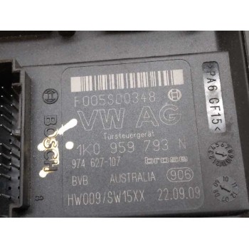 Recambio de motor elevalunas delantero izquierdo para volkswagen passat berlina (3c2) highline referencia OEM IAM 1K0959701AR 1K