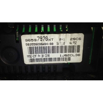 Recambio de display para citroën c3 hdi 70 collection referencia OEM IAM 96597970XT  